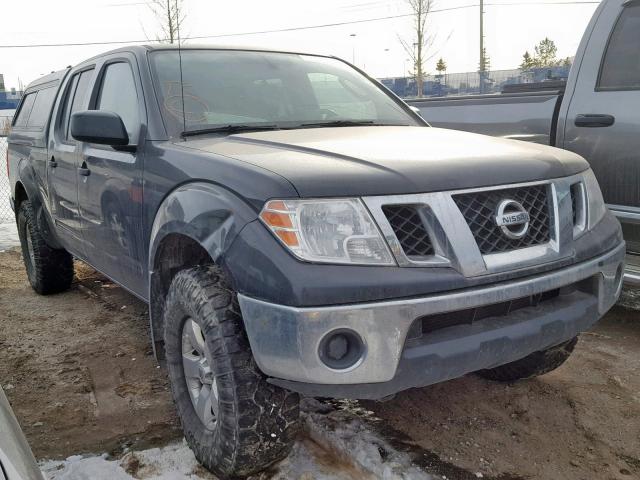 1N6AD0FV2AC445624 - 2010 NISSAN FRONTIER C GRAY photo 1