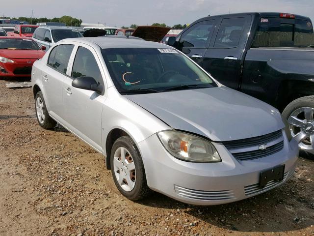 1G1AK58F287268144 - 2008 CHEVROLET COBALT SILVER photo 1