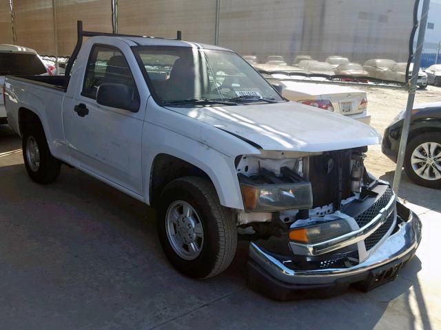 1GCCS146448172082 - 2004 CHEVROLET COLORADO WHITE photo 1