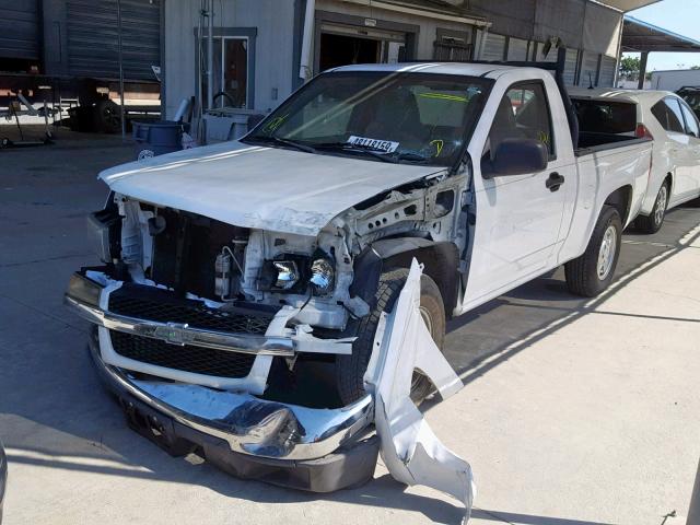 1GCCS146448172082 - 2004 CHEVROLET COLORADO WHITE photo 2