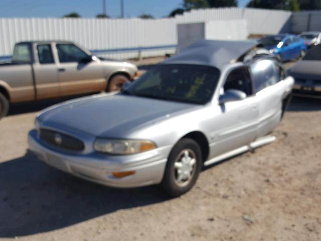 1G4HP54K614192053 - 2001 BUICK LESABRE CU GRAY photo 2