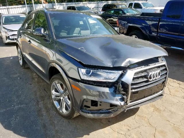 WA1BCCFS6JR009142 - 2018 AUDI Q3 PREMIUM GRAY photo 1