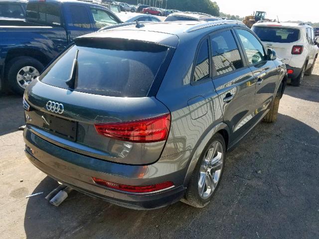 WA1BCCFS6JR009142 - 2018 AUDI Q3 PREMIUM GRAY photo 4