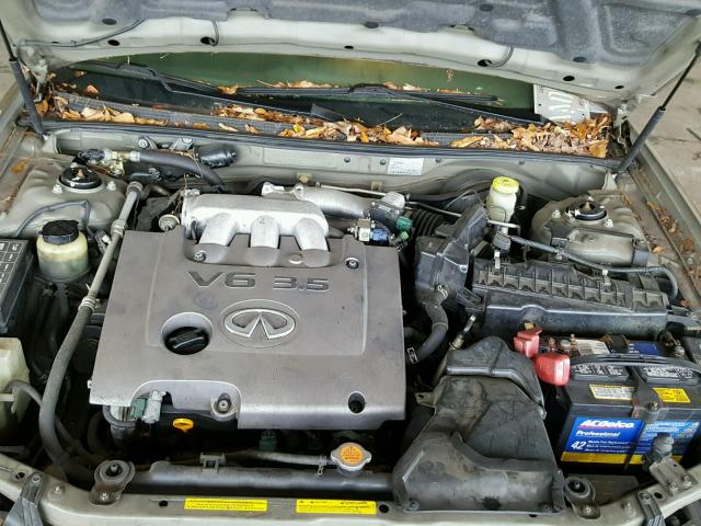 JNKDA31A12T015405 - 2002 INFINITI I35 GOLD photo 7