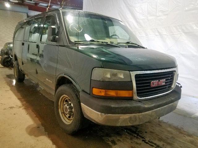 1GTHG39U041176679 - 2004 GMC SAVANA G35 GREEN photo 1