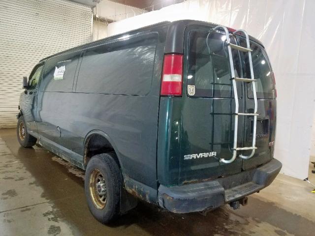 1GTHG39U041176679 - 2004 GMC SAVANA G35 GREEN photo 3