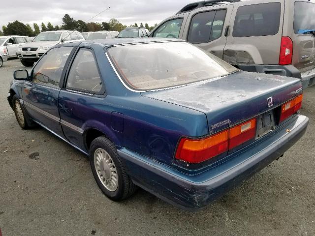 1HGCA6245KA066930 - 1989 HONDA ACCORD SEI BLUE photo 3