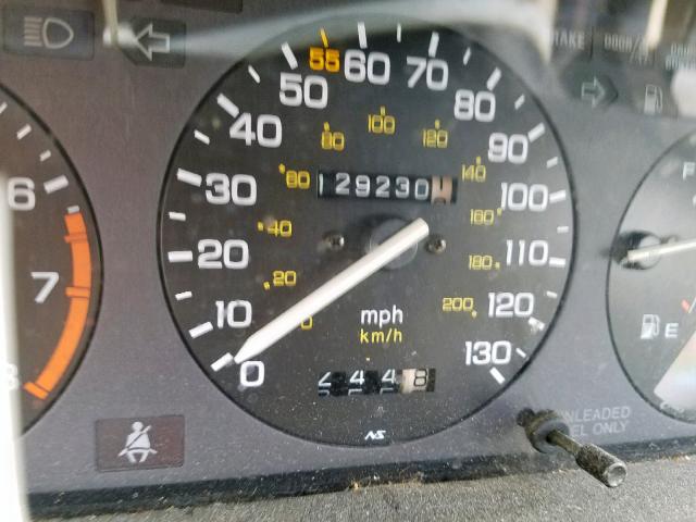 1HGCA6245KA066930 - 1989 HONDA ACCORD SEI BLUE photo 8