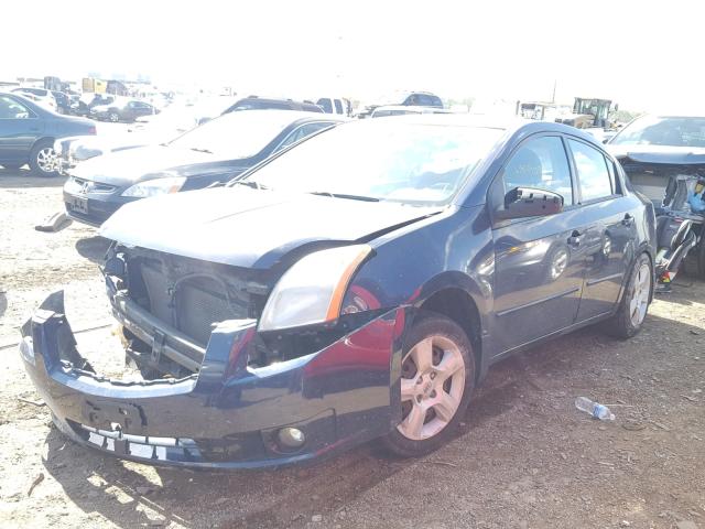 3N1AB61E68L748135 - 2008 NISSAN SENTRA 2.0 BLUE photo 2