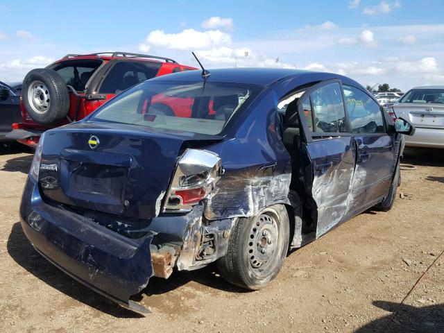 3N1AB61E68L748135 - 2008 NISSAN SENTRA 2.0 BLUE photo 4