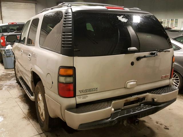 1GKEK63U76J140345 - 2006 GMC YUKON DENA GRAY photo 3