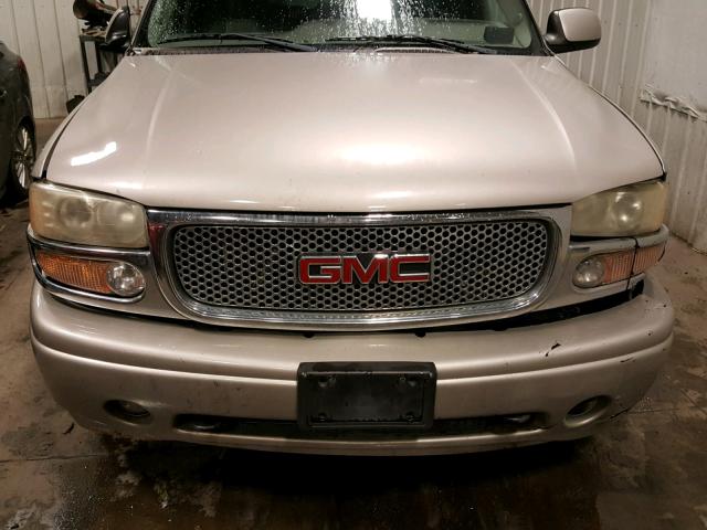 1GKEK63U76J140345 - 2006 GMC YUKON DENA GRAY photo 9