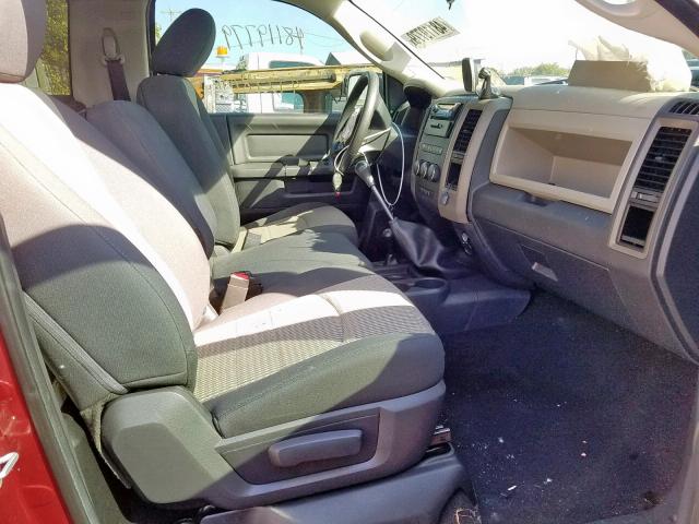 3C6LD5ALXCG306511 - 2012 DODGE RAM 2500 S Կարմիր լուսանկար 5