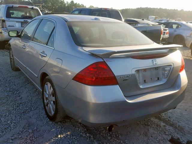 1HGCM66586A009749 - 2006 HONDA ACCORD EX SILVER photo 3