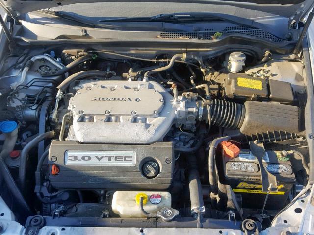 1HGCM66586A009749 - 2006 HONDA ACCORD EX SILVER photo 7