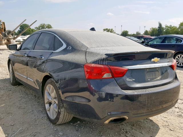 2G1145SL5E9151743 - 2014 CHEVROLET IMPALA LTZ BLACK photo 3