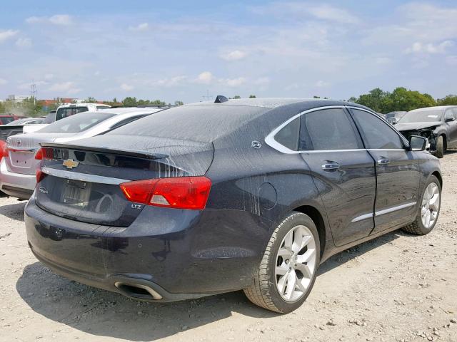 2G1145SL5E9151743 - 2014 CHEVROLET IMPALA LTZ BLACK photo 4