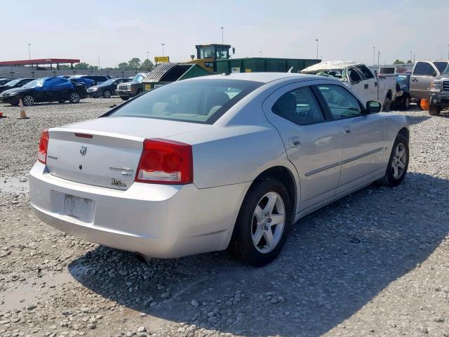 2B3CA3CV9AH299716 - 2010 DODGE CHARGER SX SILVER photo 4