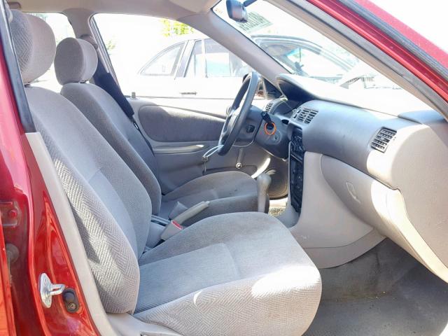 1Y1SK52892Z425052 - 2002 CHEVROLET GEO PRIZM 红色 照片 5