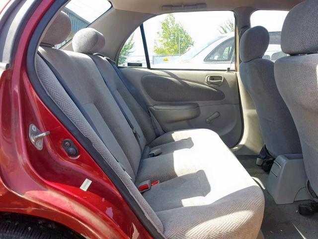 1Y1SK52892Z425052 - 2002 CHEVROLET GEO PRIZM 红色 照片 6