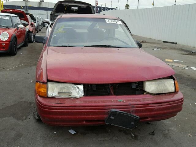 3FASP13J4SR176671 - 1995 FORD ESCORT LX RED photo 10