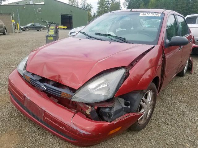 1FAFP38Z94W184700 - 2004 FORD FOCUS ZTS RED photo 2