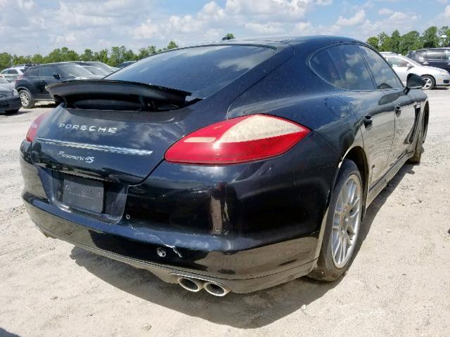 WP0AB2A71AL062920 - 2010 PORSCHE PANAMERA S BLACK photo 4