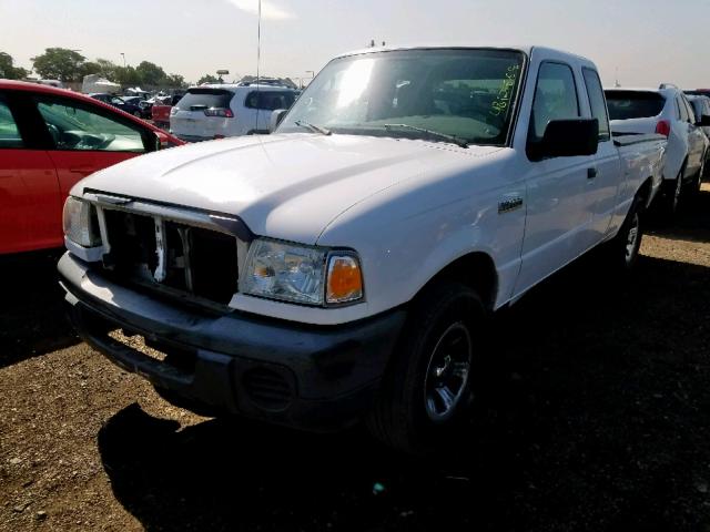 1FTYR14D99PA17525 - 2009 FORD RANGER SUP WHITE photo 2