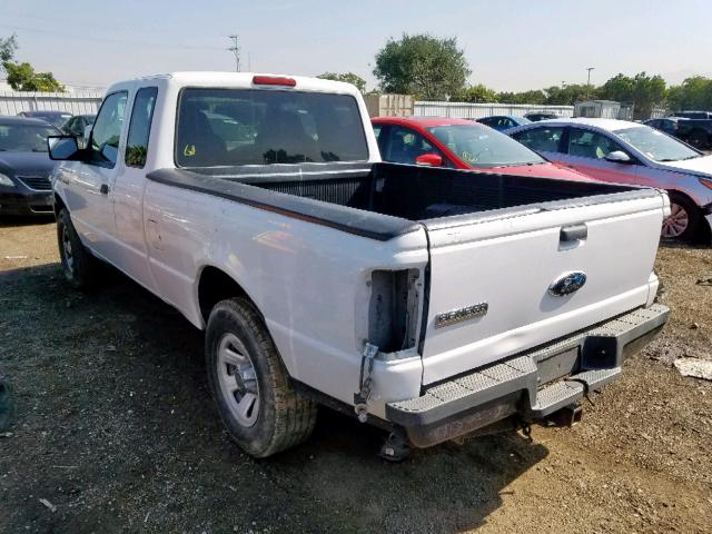 1FTYR14D99PA17525 - 2009 FORD RANGER SUP WHITE photo 3