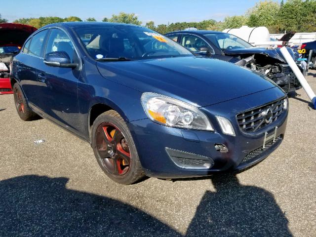 YV1612FS2D2230509 - 2013 VOLVO S60 T5 BLUE photo 1