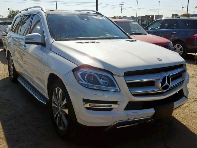 4JGDF7CE0DA105861 - 2013 MERCEDES-BENZ GL 450 4MA WHITE photo 1