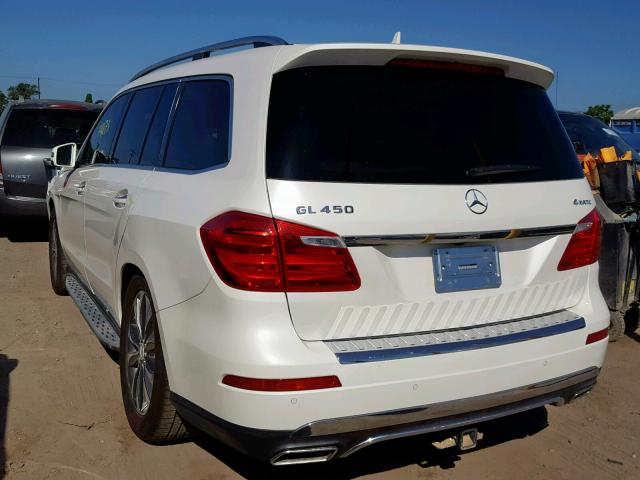 4JGDF7CE0DA105861 - 2013 MERCEDES-BENZ GL 450 4MA WHITE photo 3