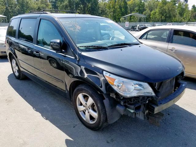 2V4RW3DG2BR643480 - 2011 VOLKSWAGEN ROUTAN SE BLACK photo 1