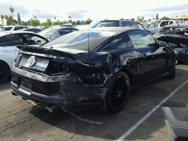 1ZVBP8JS0B5104851 - 2011 FORD MUSTANG SH BLACK photo 4