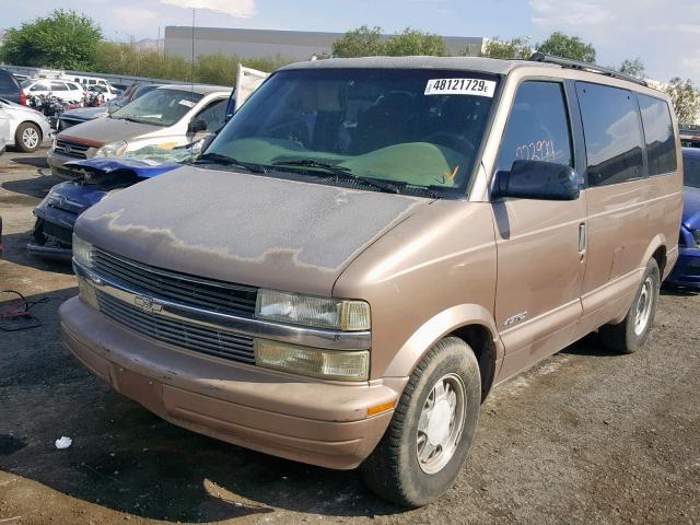 1GNDM19W8VB119159 - 1997 CHEVROLET ASTRO TAN photo 2