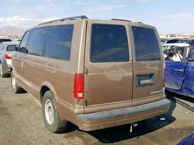 1GNDM19W8VB119159 - 1997 CHEVROLET ASTRO TAN photo 3