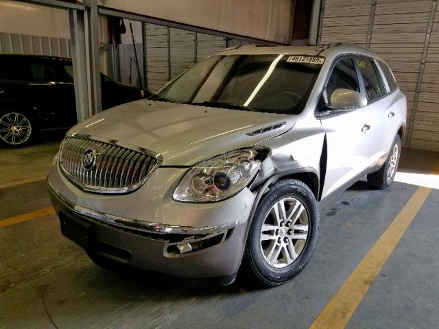 5GAKRAEDXCJ289047 - 2012 BUICK ENCLAVE SILVER photo 2