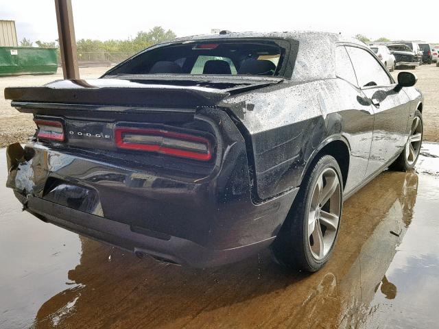 2C3CDZBT7JH130808 - 2018 DODGE CHALLENGER BLACK photo 4