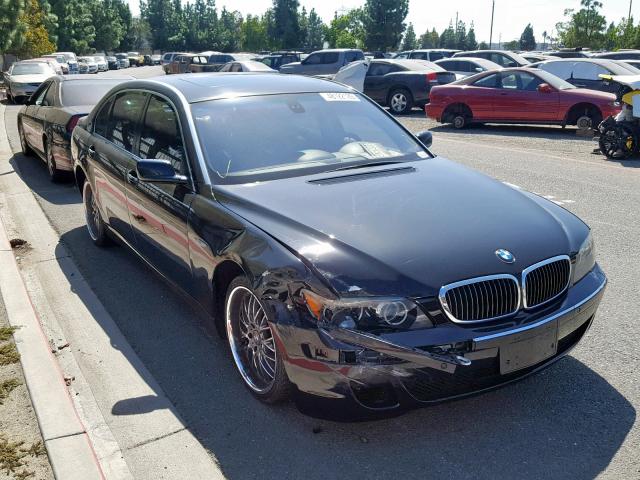 WBAHN83577DT71053 - 2007 BMW 750 BLACK photo 1