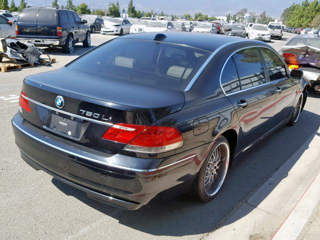 WBAHN83577DT71053 - 2007 BMW 750 BLACK photo 4