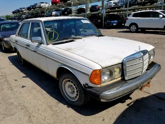 WDBAB33A30B025715 - 1983 MERCEDES-BENZ 300 DT WHITE photo 1