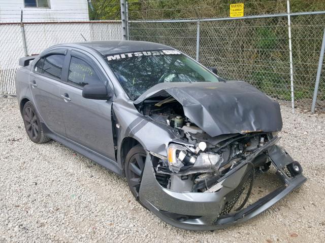 JA32U8FW4DU000488 - 2013 MITSUBISHI LANCER GT GRAY photo 1