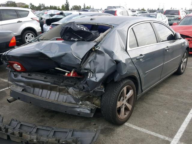 1G1ZJ57B984217875 - 2008 CHEVROLET MALIBU 2LT GRAY photo 4