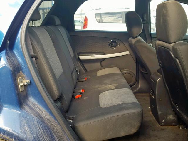 2CNDL937986073016 - 2008 CHEVROLET EQUINOX SP BLUE photo 6