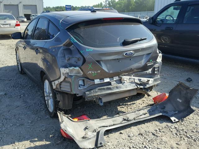 1FADP3N20EL276103 - 2014 FORD FOCUS TITA CHARCOAL photo 3