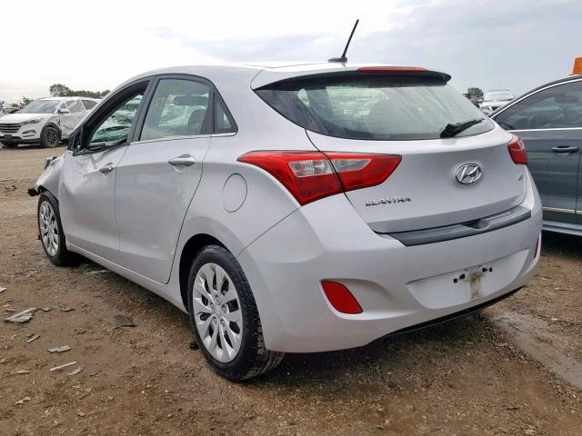 KMHD35LH3GU321052 - 2016 HYUNDAI ELANTRA GT SILVER photo 3