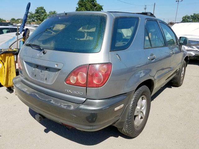 JT6GF10U1Y0048390 - 2000 LEXUS RX GRAY photo 4