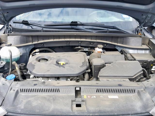 KM8J33A45HU374036 - 2017 HYUNDAI TUCSON LIM GRAY photo 7