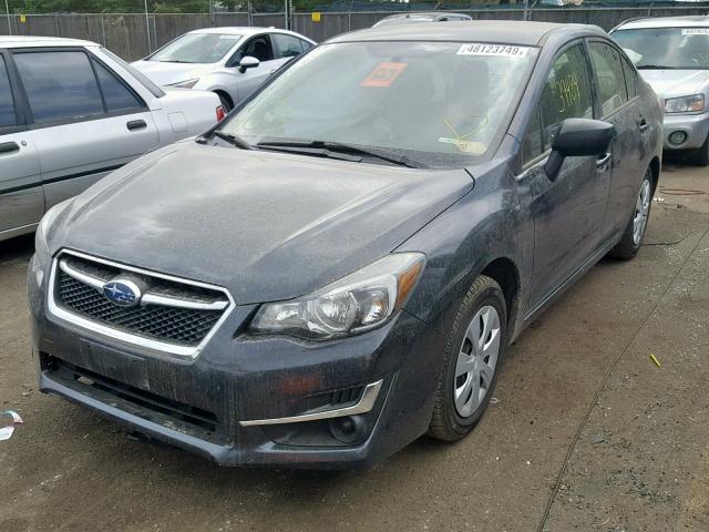 JF1GJAA68GG016376 - 2016 SUBARU IMPREZA GRAY photo 2