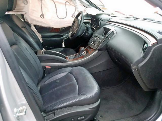 1G4GD5E30CF277098 - 2012 BUICK LACROSSE P SILVER photo 5